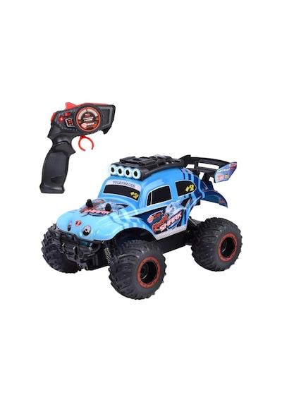 Dickie Toys Rc Volkswagen Beetle Monster Bug 23 Cm 2.4 Ghz 12 Km/s Usb Şarjlı Işıklı Uzaktan Kumandalı Araba Çok Renkli