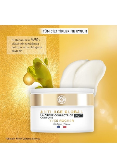 Yves Rocher  ve Yenileyici Gece Kremi 50 ML