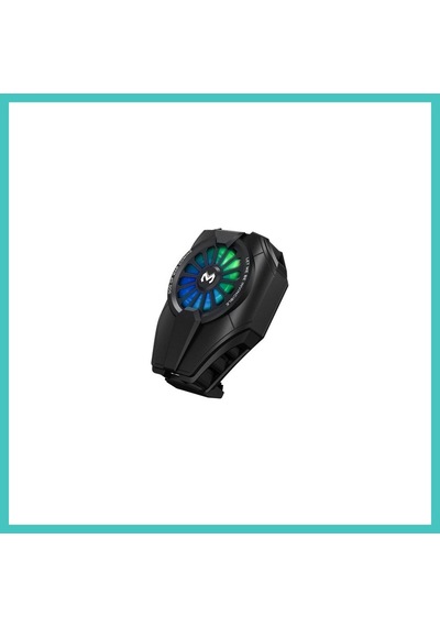 Ny Joy Dl06 Rgb Radyatör Telefon Soğutucu Fan - Siyah Nyjoybz