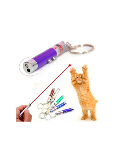 Bakgelal 3 Fonksiyonlu Kırmızı Beyaz Is Iklı Led Lazer Kedi Ko Pek Oyuncak Anahtarlık - 9077507503502