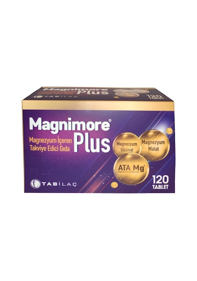 Magnimore Plus Magnezyum 2 x 120 Tablet