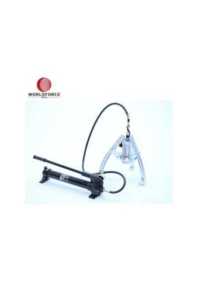 Worldforce 11204 3 Ayaklı 350 MM Profesyonel Hidrolik Rulman Çektirme Seti 20 Ton