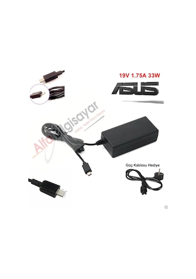 Alfabilgisayar Asus Uyumlu Tp200 Tp200S Tp200Sa Adaptör Şarj Cihazı