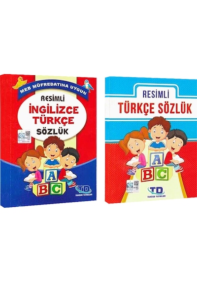 Meb Müfredatına Uygun Resimli İngilizce-türkçe Sözlük + Resimli Türkçe Sözlük