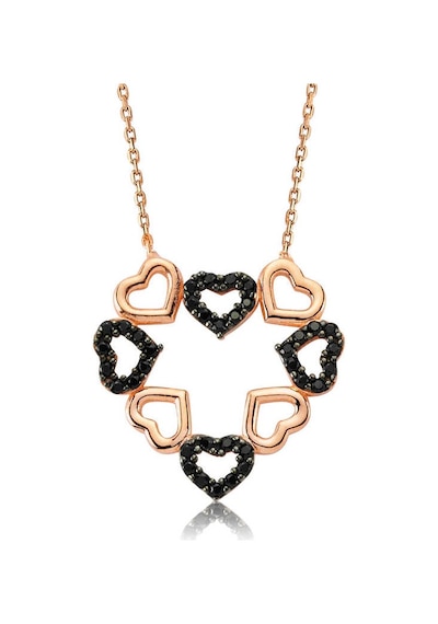 Gümüş Kalpli Aşk Bayan Kolye Sl1893 Gümüş