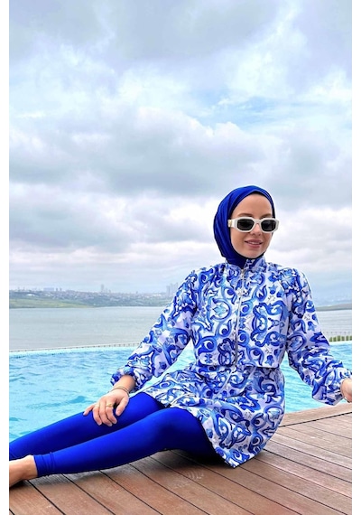 Kahijab Sea Tesettür Mayo - S Mavi