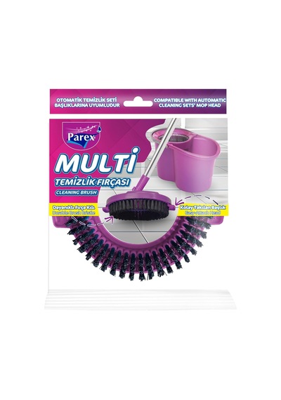 Multi Temizlik Firçası Orta Boy Açık Ahşap