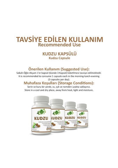 Gökçek Şifa Kudzu 60 Kapsül
