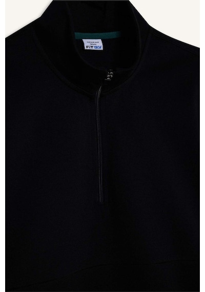 Defacto Standart Fıt Sweatshirt G8676ax25wnbk81 Siyah-bk81