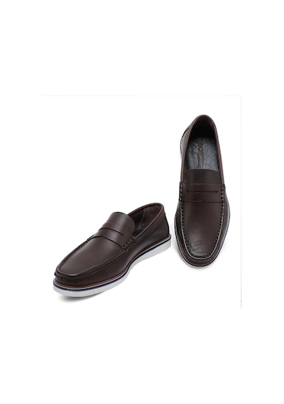 Ducavelli Vittoria Hakiki Deri Erkek Günlük Ayakkabı Loafer Ayakkabı