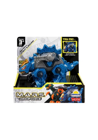 M.A.R.S Oyuncak Pilli Sesli ve Işıklı Dinoforce Düğme Fonksiyon