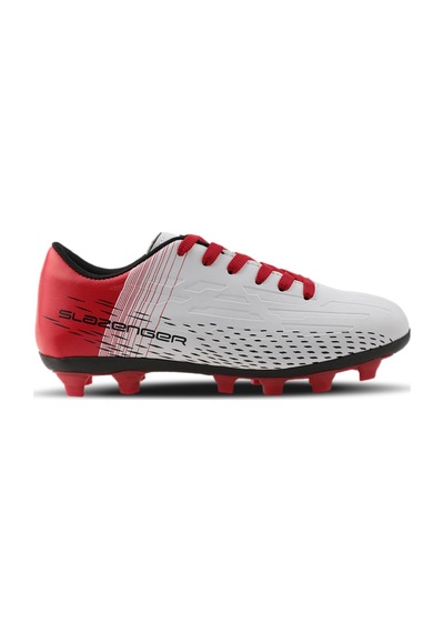 Slazenger SCORE I KR Erkek Halı Saha Beyaz / Kırmızı Futbol Ayakkabısı