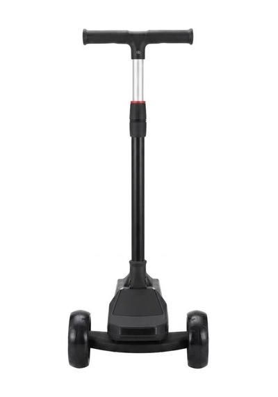 3 Tekerlekli Çocuk Scooter 4 Kademeli Ayarlanabilir Işıklı Ve Müzikli Katlanabilir Çocuk Scooter Gri