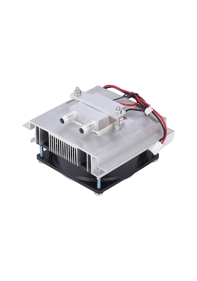 Termo Elektrik Peltier Su Soğutucu Sistem 50w Mini Klima Buzdolabı Buzluk Akvaryum Bilgisayar Araba