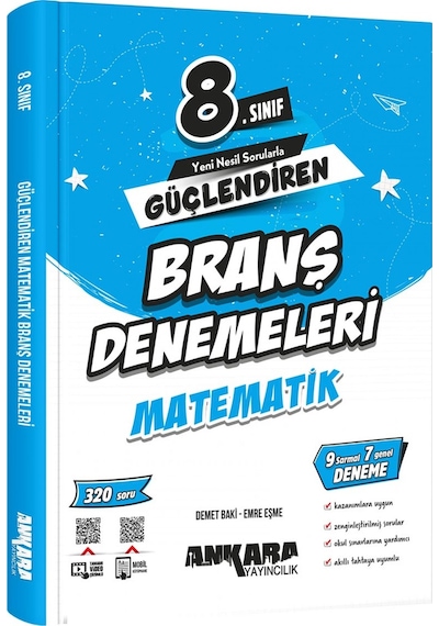Ankara 2025 8. Sınıf Matematik Branş Denemesi