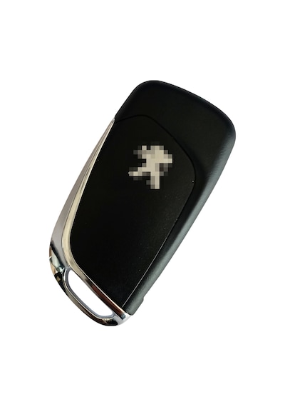 Peugeot 208 308 508 Uyumlu Kumanda Anahtar Kabı Oto Anahtarlık Logolu