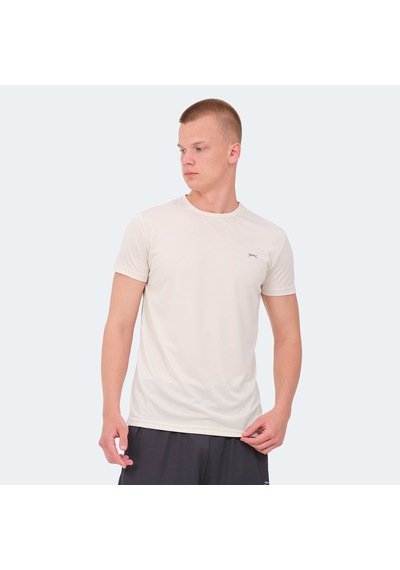 Slazenger REPUBLIC MTR Erkek  Bej Tişört