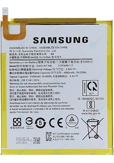Samsung Uyumlu Galaxy Tab A7 Lite SM-T220 T225 Tablet Batarya - Pil