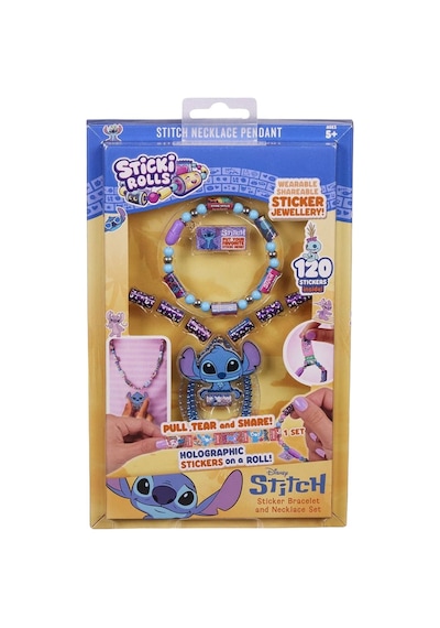 Sticki Rolls Disney Stitch Pendant Set Sr460