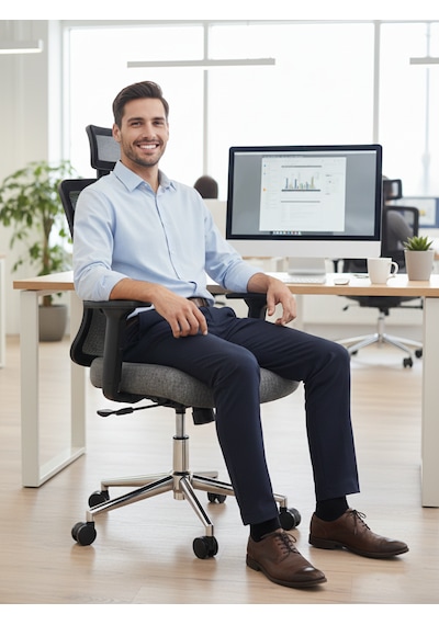 Zeon Büro Ofis Sistemleri // Comfort Dark Gray Ofis Koltuğu Makam Koltuğu Çalışma Koltuğu Siyah - Gri Zeon Büro Ofis Sistemleri // Comfort Dark Gray Ofis Koltuğu Makam Koltuğu Çalışma Koltuğu Siyah - Gri
