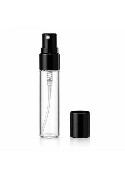 50 Adet Boş Cam Parfüm Numune Şişe, 5 Ml, Vidalı, Şeffaf, Metal Kapaklı