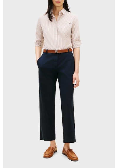 Tommy Hilfiger Pamuklu Slim Fit Yüksek Bel Pantolon Bayan Pantolon Ww0ww49647 C1g Lacivert Tommy Hilfiger Pamuklu Slim Fit Yüksek Bel Pantolon Bayan Pantolon Ww0ww49647 C1g Lacivert