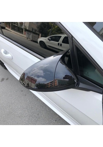 Volkswagen Golf 7 Yarasa Ayna Kapağı Piano Black, Abs Plastik