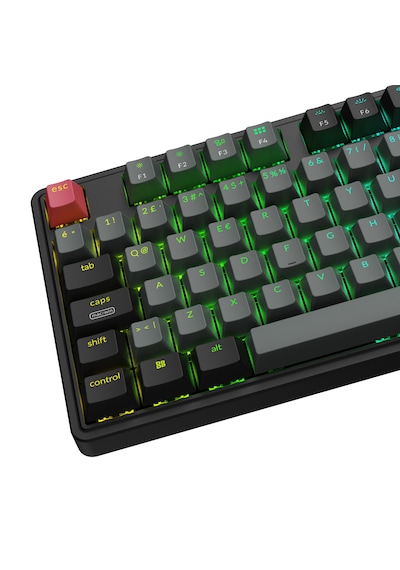 Keychron C3 Pro 8k Qmk Kablolu Özel Mekanik Klavye Süper Kahverengi Switch C3px-h3-tr
