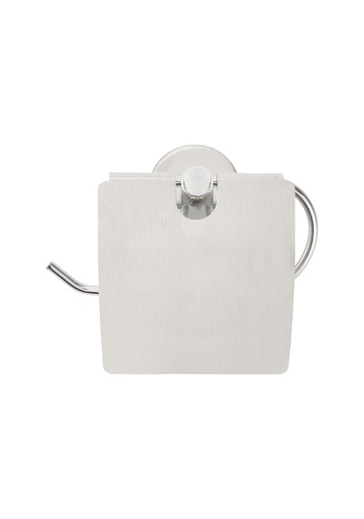 Buççin Online Mağaza Akın Lüx Geniş Kapaklı Kağıtlık - Krom - 13x5x12,3 Cm Metal Gri Çok Renkli
