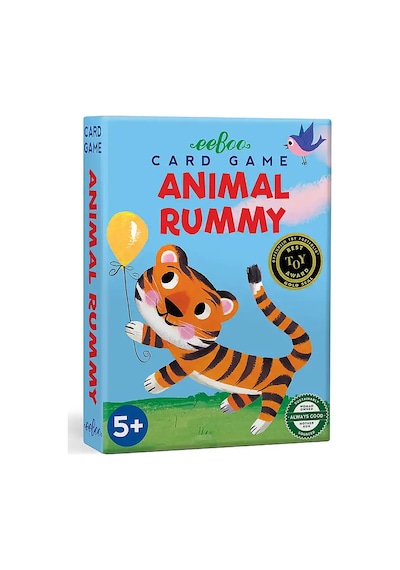 Eeboo Animal Rummy Oyun Kartları
