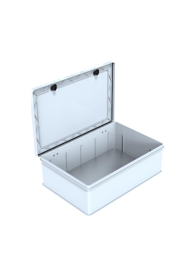 Yavuz Abs Pano 40 X 60 X 24.2 Cm Taban Saclı Ip65 Plastik Pano Montaj Plakalı Elektrik Kutusu Pano Darbeye Dayanıklı Dış Ortam Muhafaza Kutusu Abs Pano Poli 046 Sku: Smgstk419807ce55