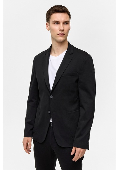 Back And Bond Siyah Slim Fit Mono Yaka Ceket Çok Renkli