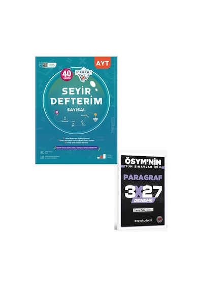 Okyanus 2027 Ayt Sayısal Okyanusta Seyir Defterim Soru Bankası+ Evp Akademi Paragraf