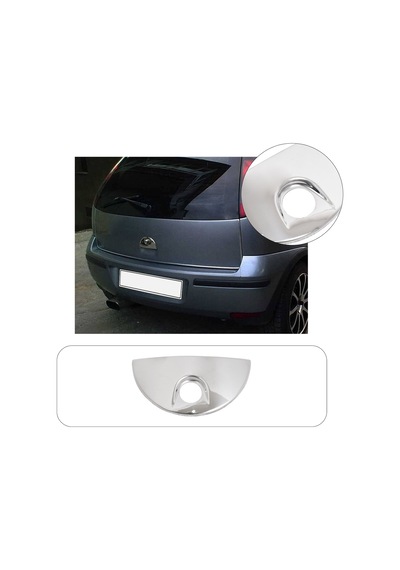 Opel Corsa C Uyumlu 2000 Ve Üzeri Krom Bagaj Açma Paslanmaz Çelik