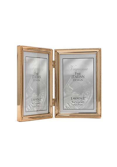 Çift Resim Çerçevesi 10 X 15 Cm Altın Rengi 4 X 6 Çift