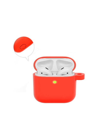 Apple Uyumlu AirPods 3 Koruyucu Kılıf - Silikon Kulaklık Koruma Kılıfı