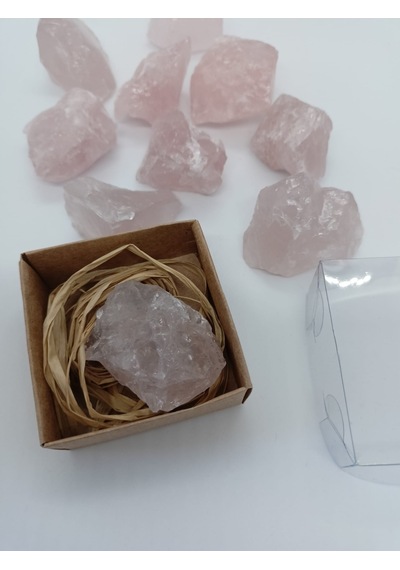 PARÇA PEMBE KUVARS TAŞI BİBLO/ PARÇA DOĞALTAŞ BİBLO (40-60 gr) Ad