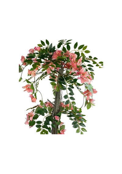 Yapay Ağaç Pembe Begonvil Ağacı 120Cm Doğal Salex Dallı