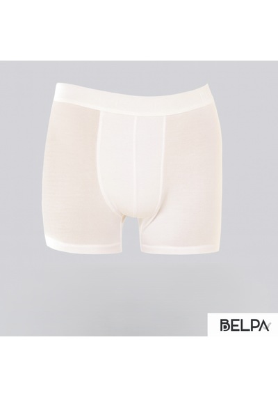 Belpa Ersa İç Giyim Erkek Penye Full Likralı Boxer 6'lı Beyaz