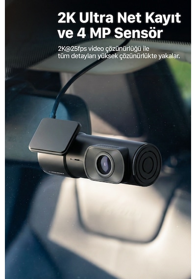 Vesta Araç Kamerası 2k 4mp F1.6 Gece Görüş, Wifi Uygulama Kontrol, Ips Ekran, 256gb Sd Destekli X6450