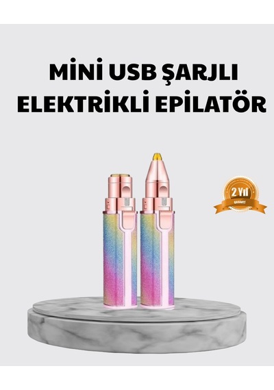 Northcity Mini Yüz Ve Kaş Epilatörü 8000 Rpm Güçlü Motor Ve Paslanmaz Çelik Başlık