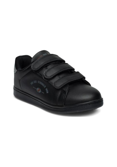 Row Milena 037-24 Deri Cırtlı Fashion Kadın Sneaker Siyah