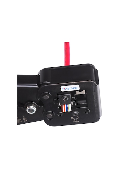 Delikli Cat6.Cat5 Yeni Nesil Ez Rj45 Plastik İnternet Jack Rj45
