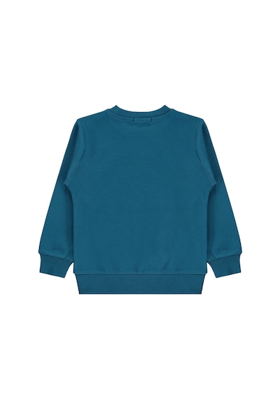 Civil Boys Ayı Baskılı 2-5 Yaş Sweatshirt - Yeşil Petrol