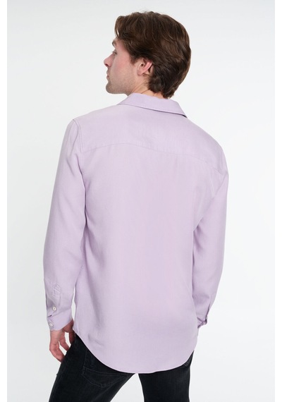 Loft Regular Fit Erkek Gömlek U.kol Lavender Loft Regular Fit Erkek Gömlek U.kol Lavender
