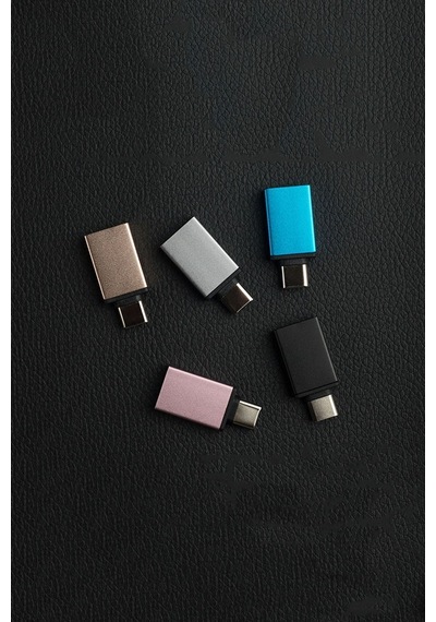 Apple Uyumlu iPhone 15 Pro p Ro Max Type c To Usb 3 0 Yüksek Hızlı Veri Aktarımı Otg Çevirici