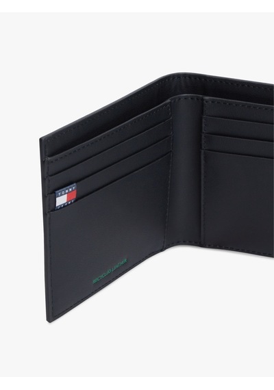 Tommy Hilfiger Tjm Herıtage Leather Cc Wallet Erkek Siyah Cüzdan - Am0am14356