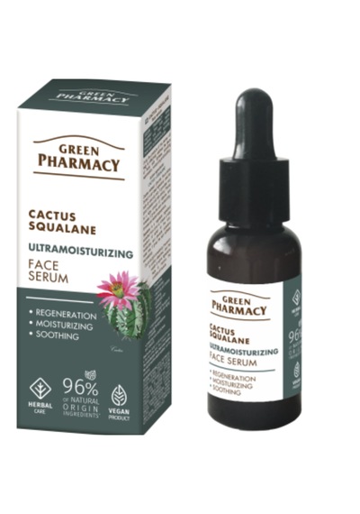 Greenpharm Ultra Nemlendirici Yüz Serumu Kaktüs Ve Squalane 30 Ml