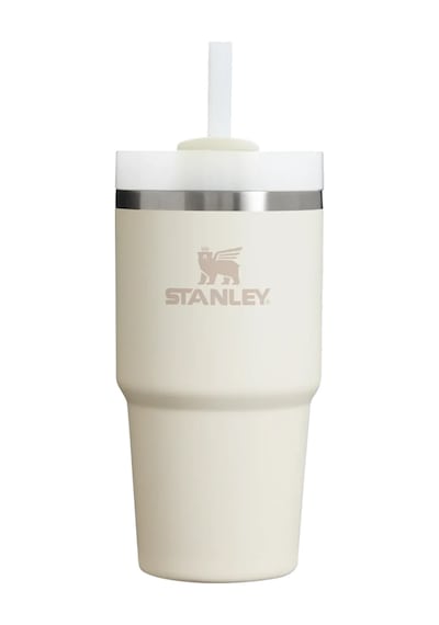 Stanley Quencher H2.o Flowstate Tumbler Ekru Pipetli Termos 0.6l Ekru