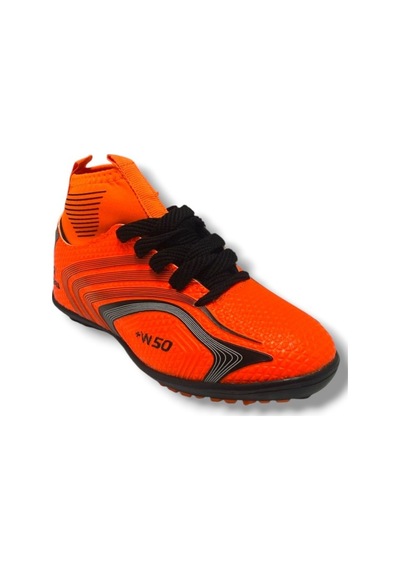 Walked 435-25 Çocuk Çoraplı Halı Saha Krampon Turuncu Siyah 31-35 Turuncu